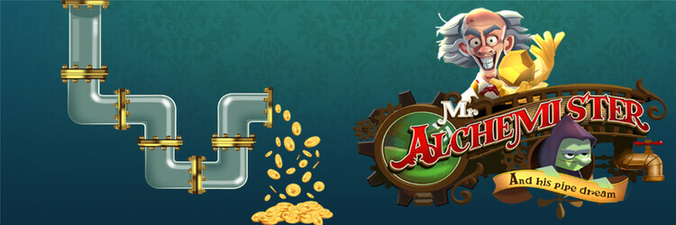 DinoSpin Casino: 50 free spins no deposit for “Mr.Alchemeister” slot