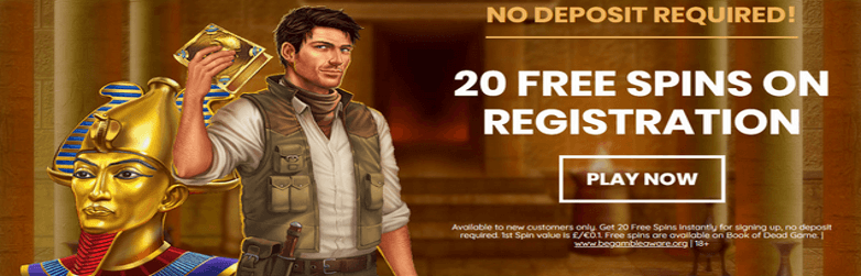 Book of Dead Free Spins no deposit 2022