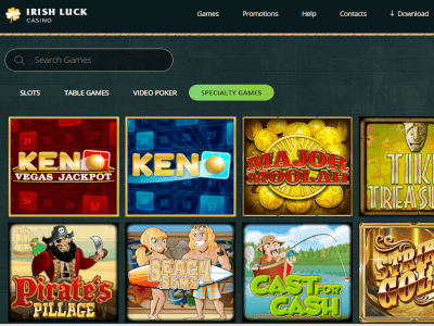 Irish Luck Casino bonus